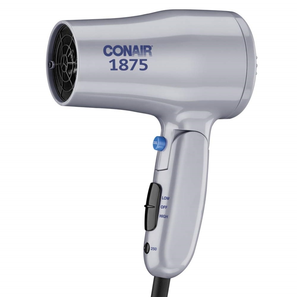 CONAIR 1875 Watt Compact Hair Dryer Dual Voltage